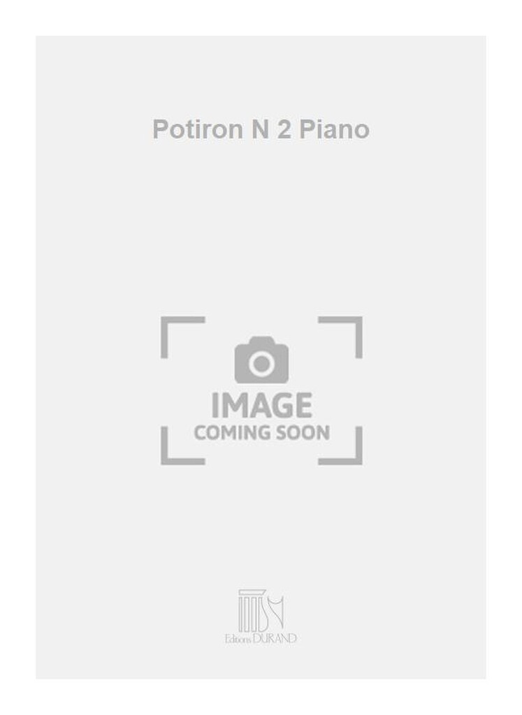 Potiron N 2 Piano